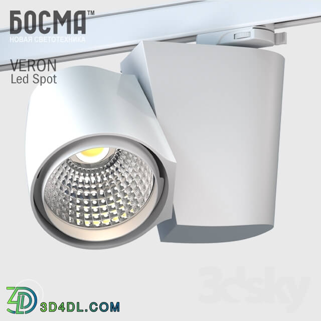 Technical lighting - BOSMA Veron Led Spot _Model spotlights _ collection of elements of the system to track it_