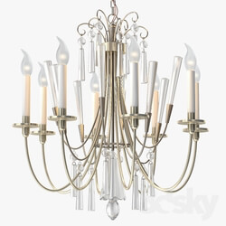 Ceiling light - 1stdibs Elegant Chandelier with Crystals by Lightolier 