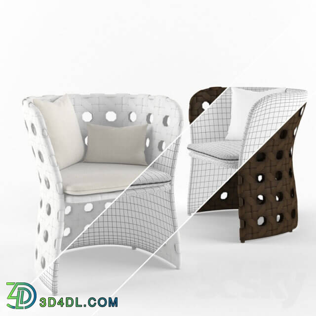 Arm chair - B _amp_ B Italia Canasta chair