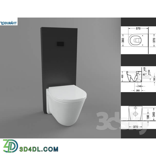 Toilet and Bidet - DURAVIT TOILETS