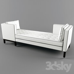 Sofa - Dunbar Tete a Tete sofa by Edward Wormley 