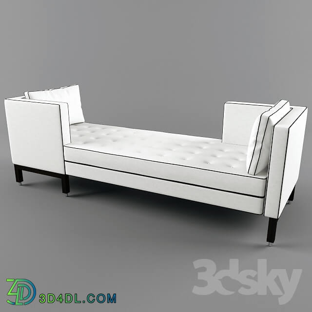 Sofa - Dunbar Tete a Tete sofa by Edward Wormley