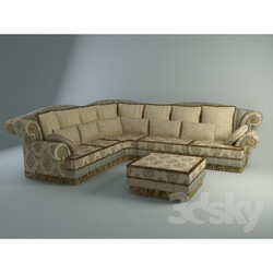 Sofa - Sofa Classic _ pouf 