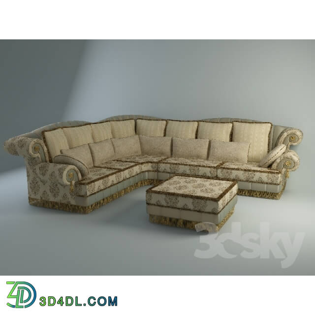 Sofa - Sofa Classic _ pouf