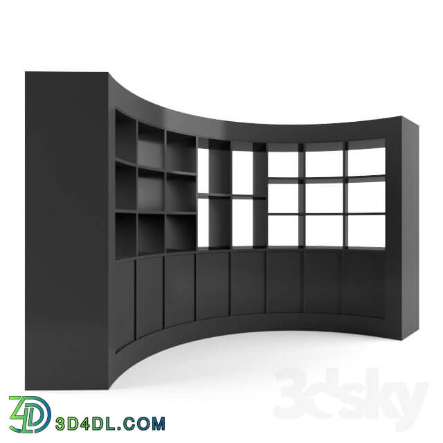 Wardrobe _ Display cabinets - Round Cabinet