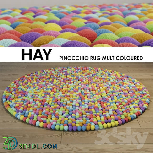 Carpets - Hay Pinocchio Rug Multicoloured