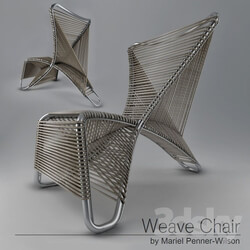 Arm chair - WEAVE CHAIR by MARIEL PENNER-WILSON 