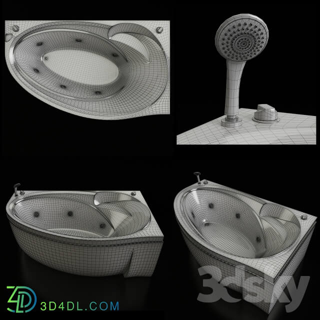 Bathtub - Bath Doctor Jet Vis Vitalis Alice C DX