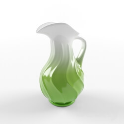 Other decorative objects - Vaza_Green-White 