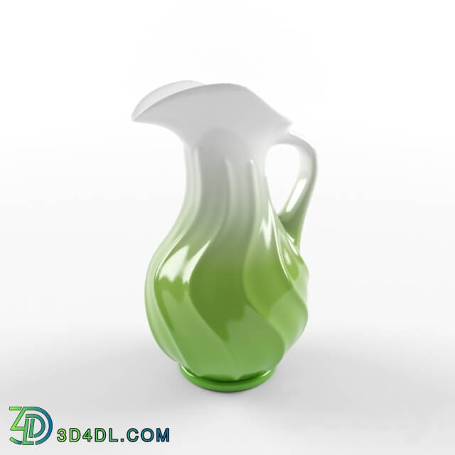 Other decorative objects - Vaza_Green-White