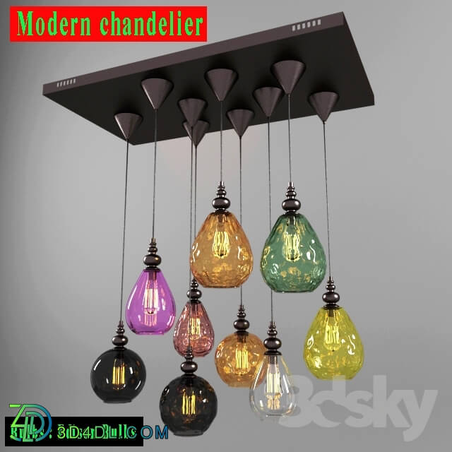 Ceiling light - modern_chandelier