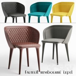 Chair - Fauteuil rembourré Lepel 