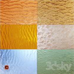 Other decorative objects - Wall panels Gold dunes 