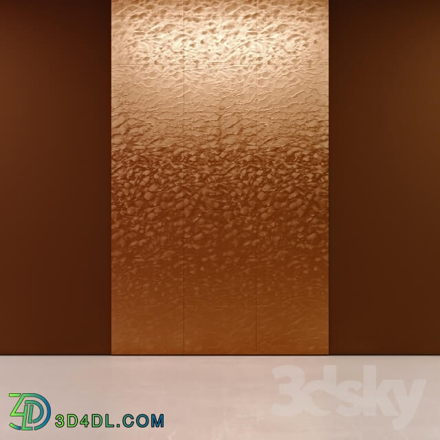 Other decorative objects - Wall panels Gold dunes