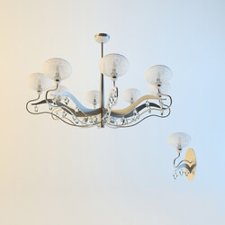 Ceiling light - chandelier_ Sconce Preziosa 