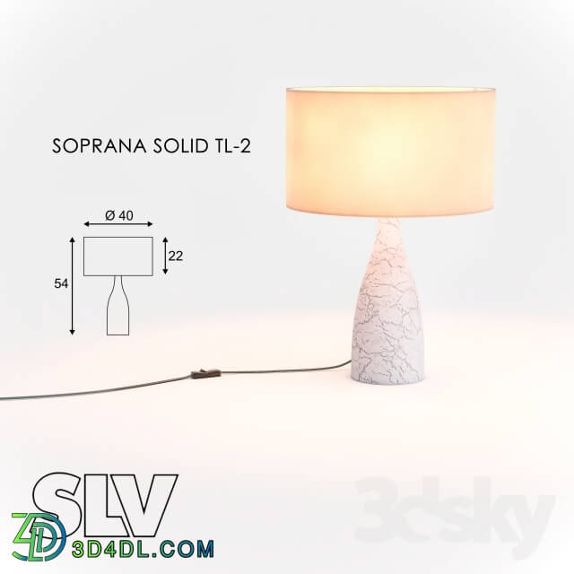 Table lamp - SLV Soprana solid TL-2