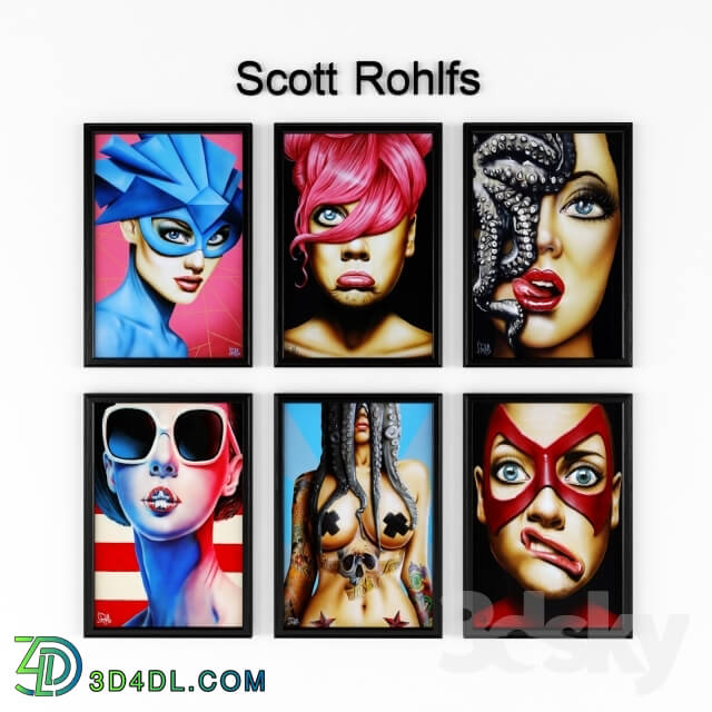 Frame - Paintings Scott Rohlfs