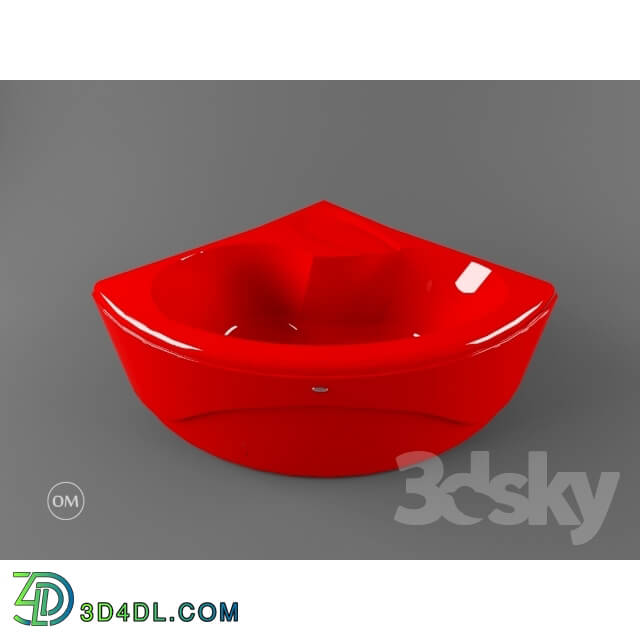 Bathtub - PAA CAMILLA 1370mm x 1370mm x 660mm