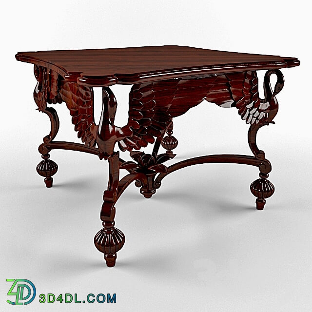 Table - Table carved