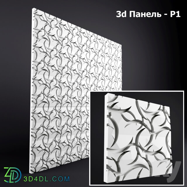 Other decorative objects - 3d panel - P1