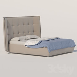Bed - Double bed_ Dorelan- Paradise Wave High_ Soft Touch Collection 