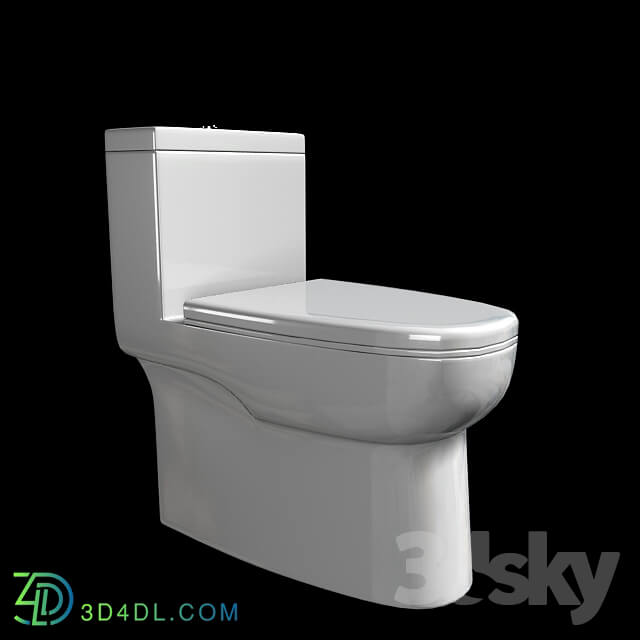 Toilet and Bidet - Flush toilet