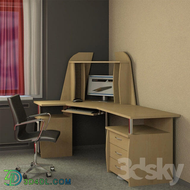 Table _ Chair - computer desk