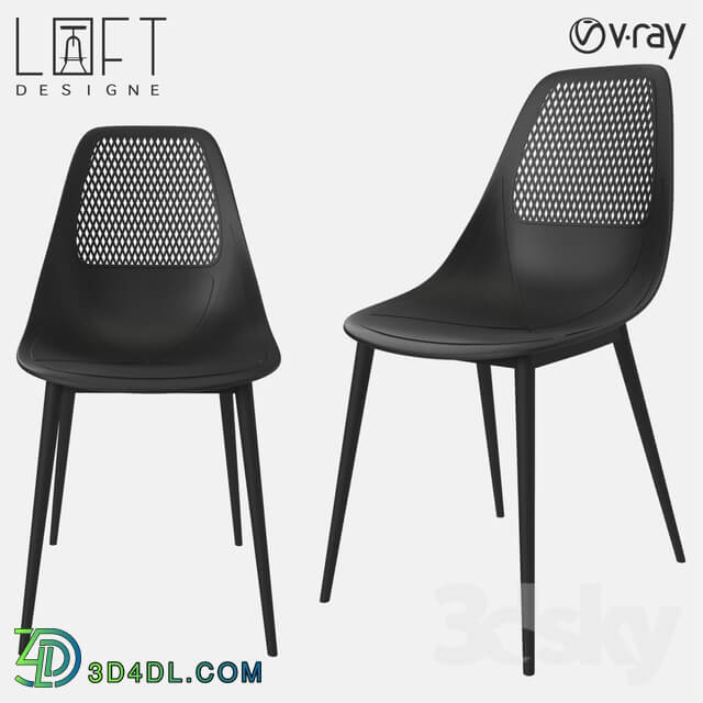 Chair - Chair LoftDesigne 30227 model