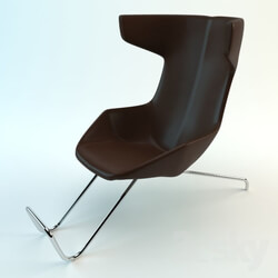 Arm chair - FOOTREST by Alfredo Haberli 