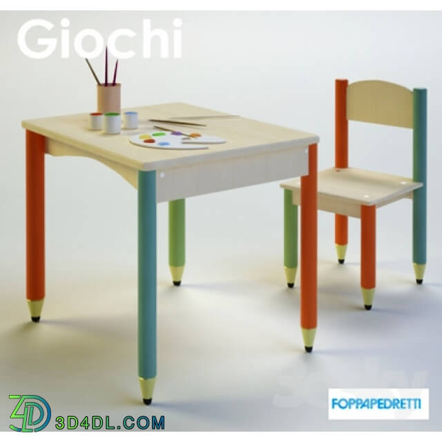 Table _ Chair - Giochi