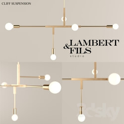 Ceiling light - Lambert _amp_ Fils Cliff Suspension Lamp 