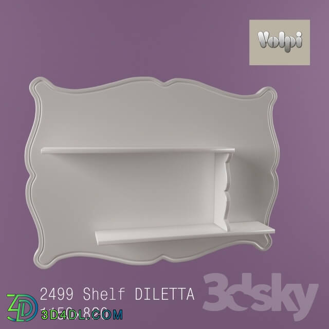 Miscellaneous - VOLPI 2499 Shelf DILETTA