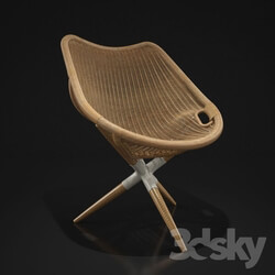 Arm chair - Joseph Andre Motte The Tripod 