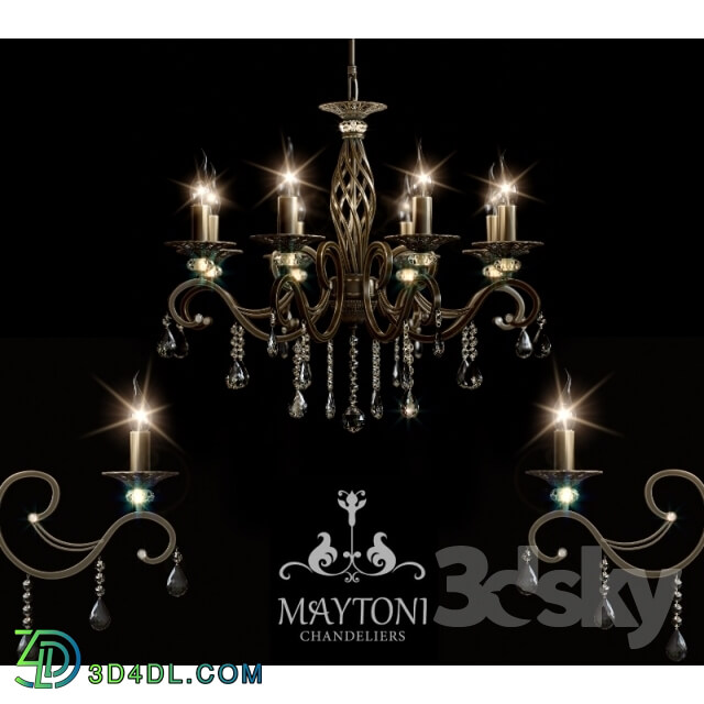 Ceiling light - Maytoni ARM247-08-R