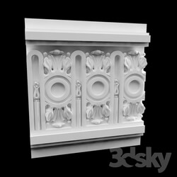 Decorative plaster - molding 