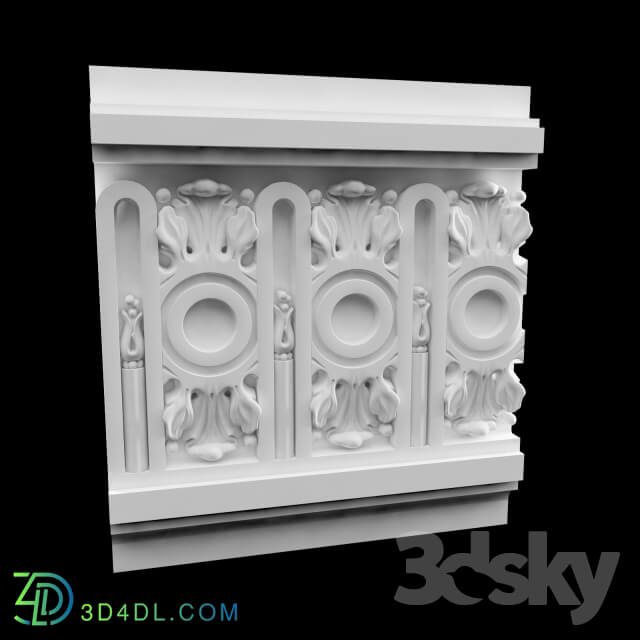 Decorative plaster - molding