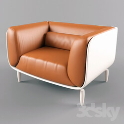 Arm chair - Leather armchair 