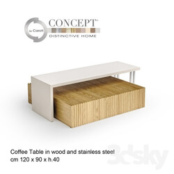 Table - Coffee table _Bonseki bidge_ - Caroti Concept 