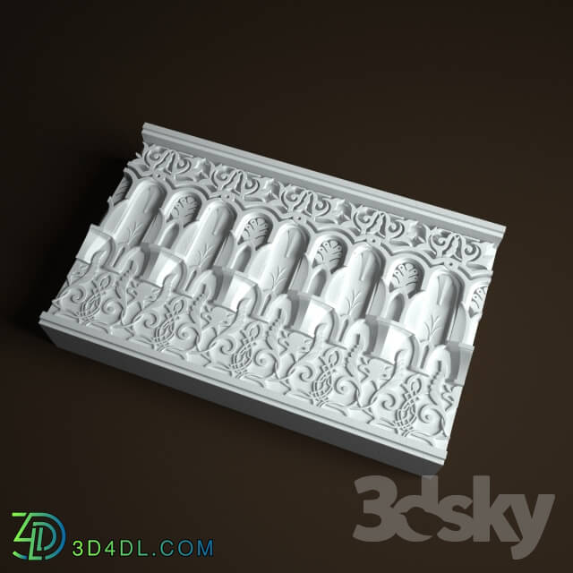 Decorative plaster - Arabic cornice-2