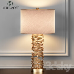 Table lamp - Uttermost Amarey Metal Ring Table Lamp 