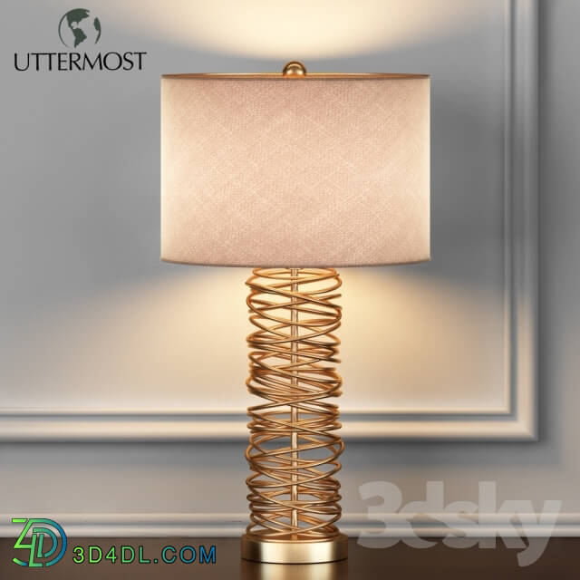 Table lamp - Uttermost Amarey Metal Ring Table Lamp