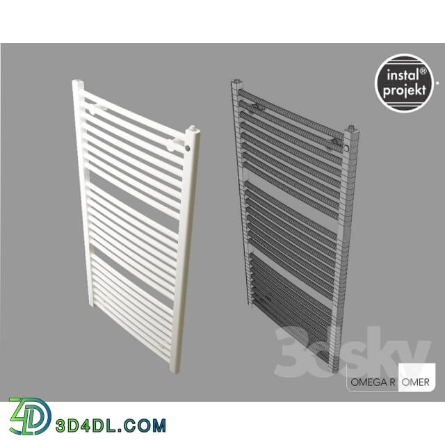 Towel rail - towel rail Omega R __Exclusively Project__