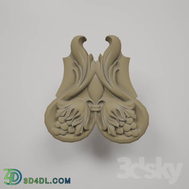 Decorative plaster - pattern