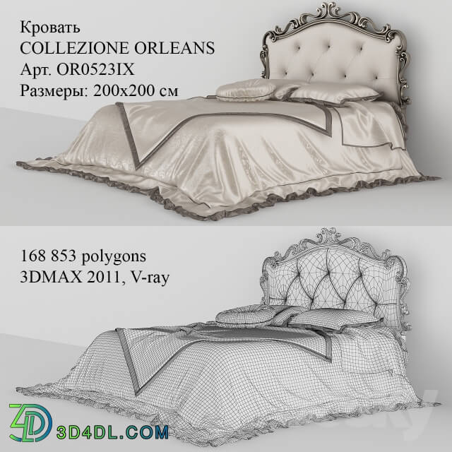Bed - Bed COLLEZIONE ORLEANS OR0523IX