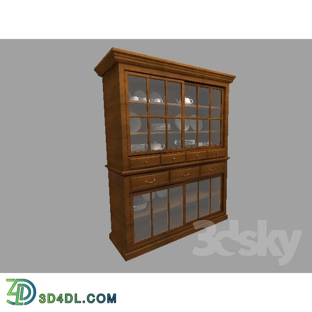 Wardrobe _ Display cabinets - lane china top _ base 851.rar