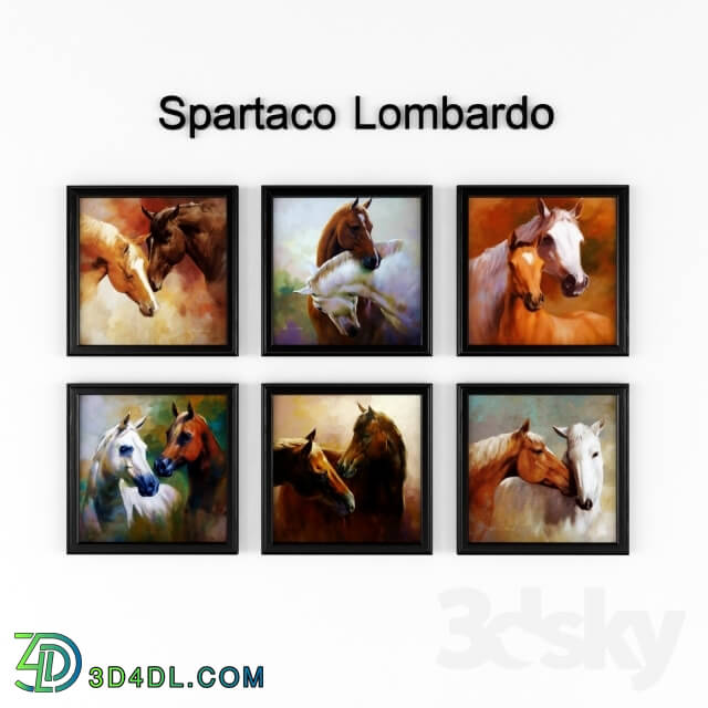 Frame - Paintings Spartaco Lombardo