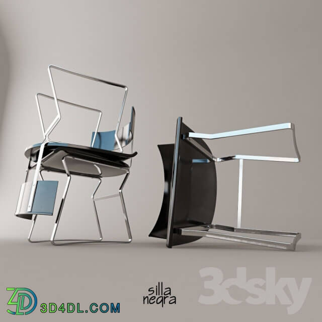 Chair - silla Negra