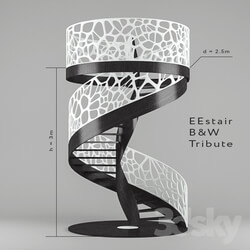 Staircase - EEstair B _amp_ W Tribute 