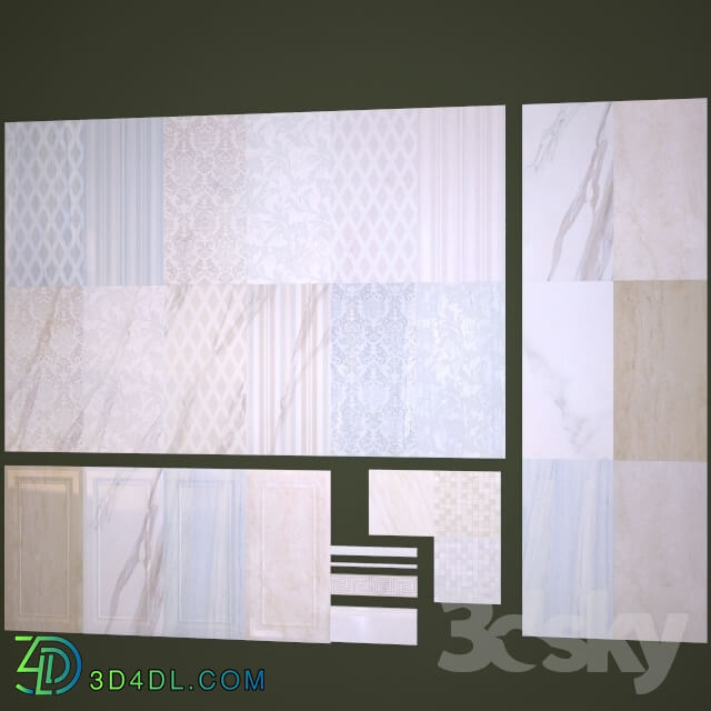 Bathroom accessories - Tile Selection