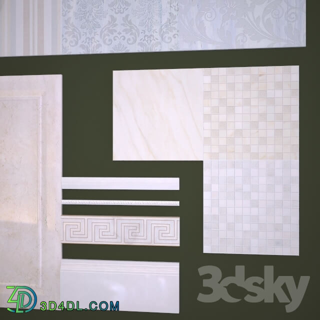 Bathroom accessories - Tile Selection